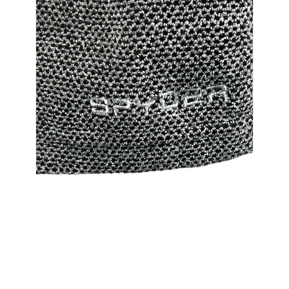 Spyder Mens Hooded Half-Zip Sweater XL Fleece-Lined Gray Black Outdoor Streetwea - Picture 12 of 12